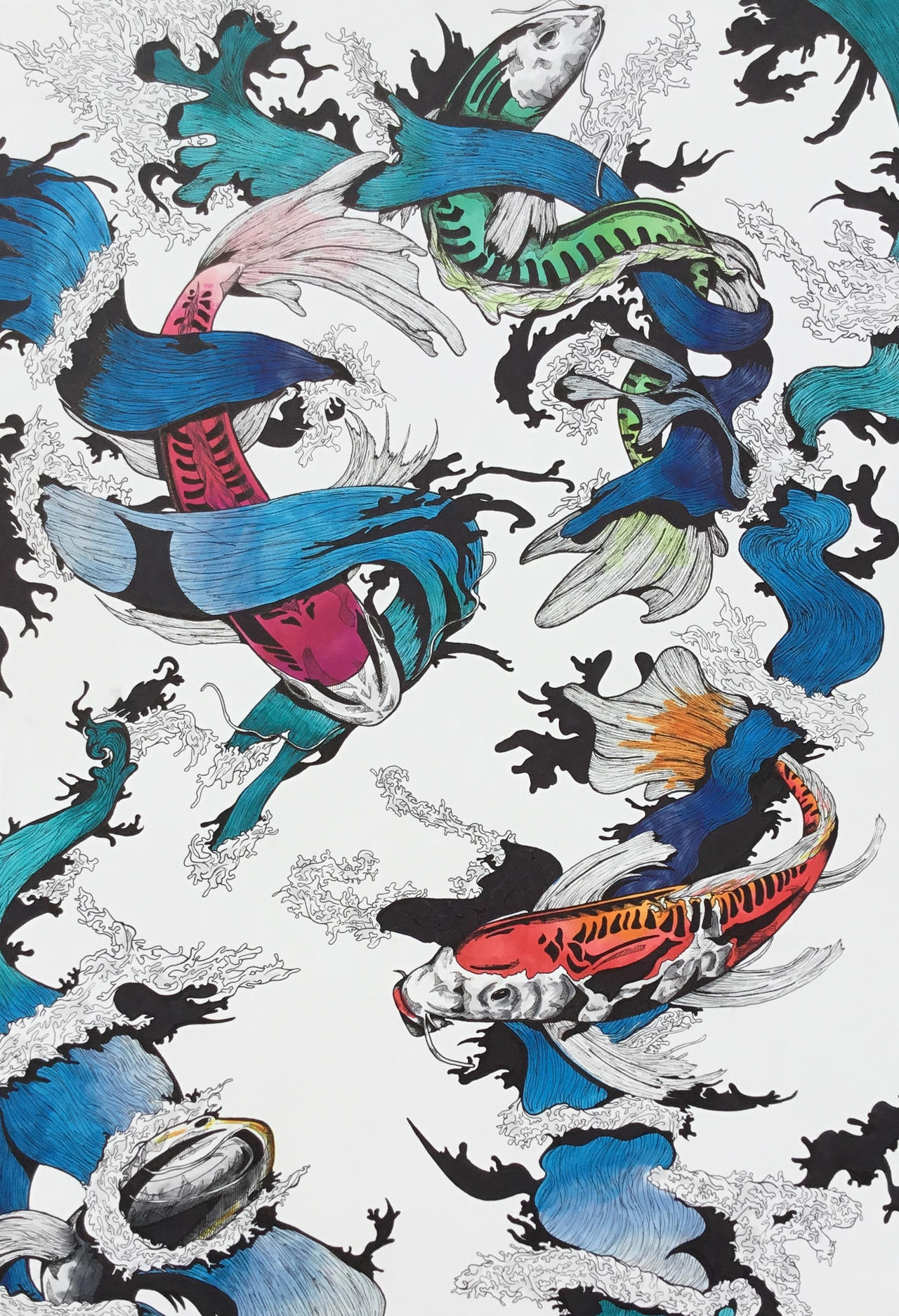 Wavy Fishy Wavy Fish by ultimateduel on DeviantArt