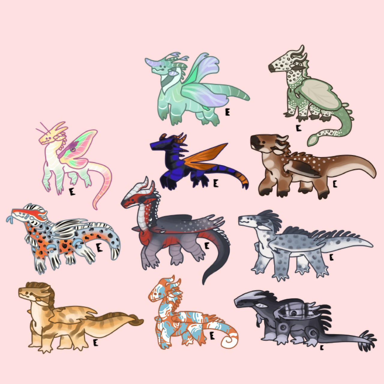 wof ADOPTS (CLOSED) by Z0mbiC4t on DeviantArt