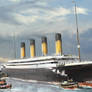 RMS Olympic in New York