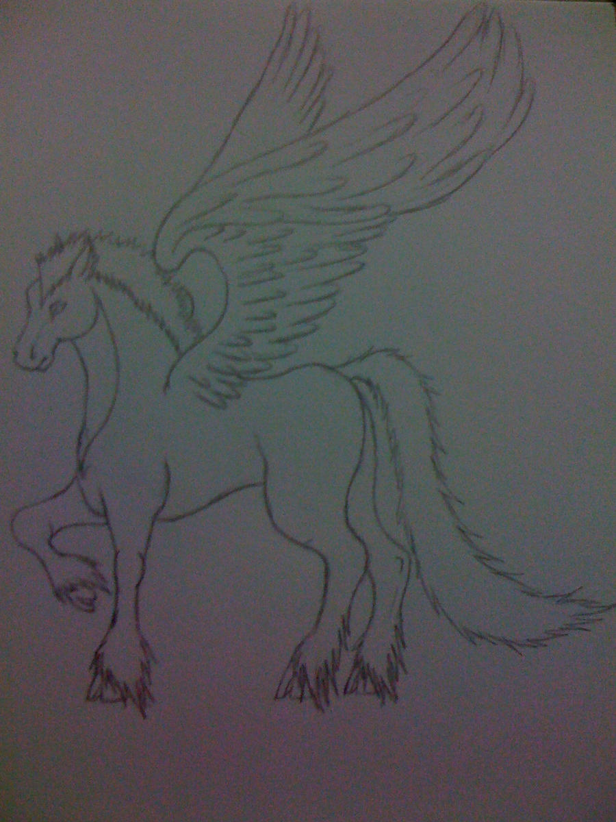 Pegaso Boceto