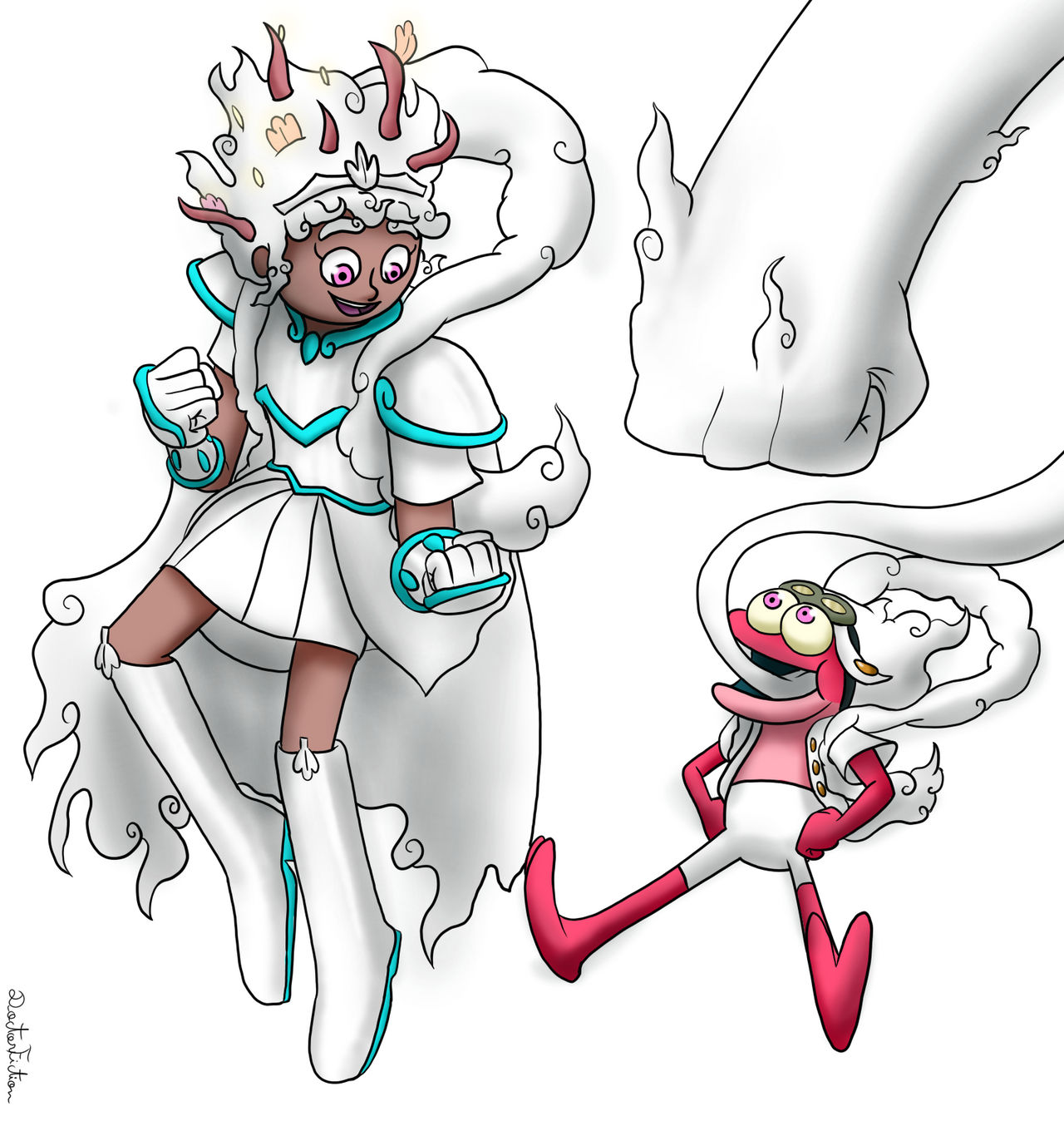 Sprig Fictional Gear 5 Anne And Sprig by DoctorFiction02 on DeviantArt