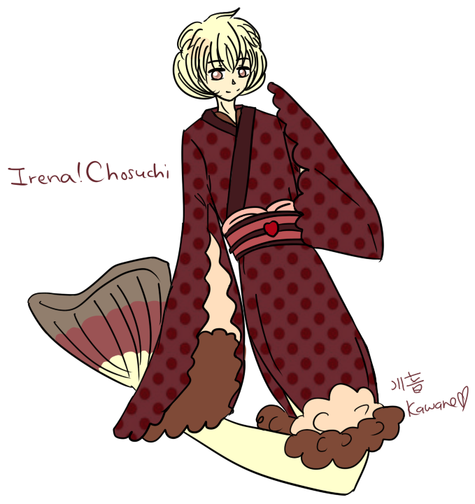 Irena!Chosuchi for GDA Wadanohara AU