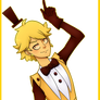 Bill Cipher -Human- [ GIFT + SPEEDPAINT ]