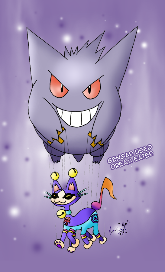 Gengar used Dream Eater!