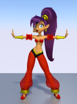3D Shantae Fan Art - WIP