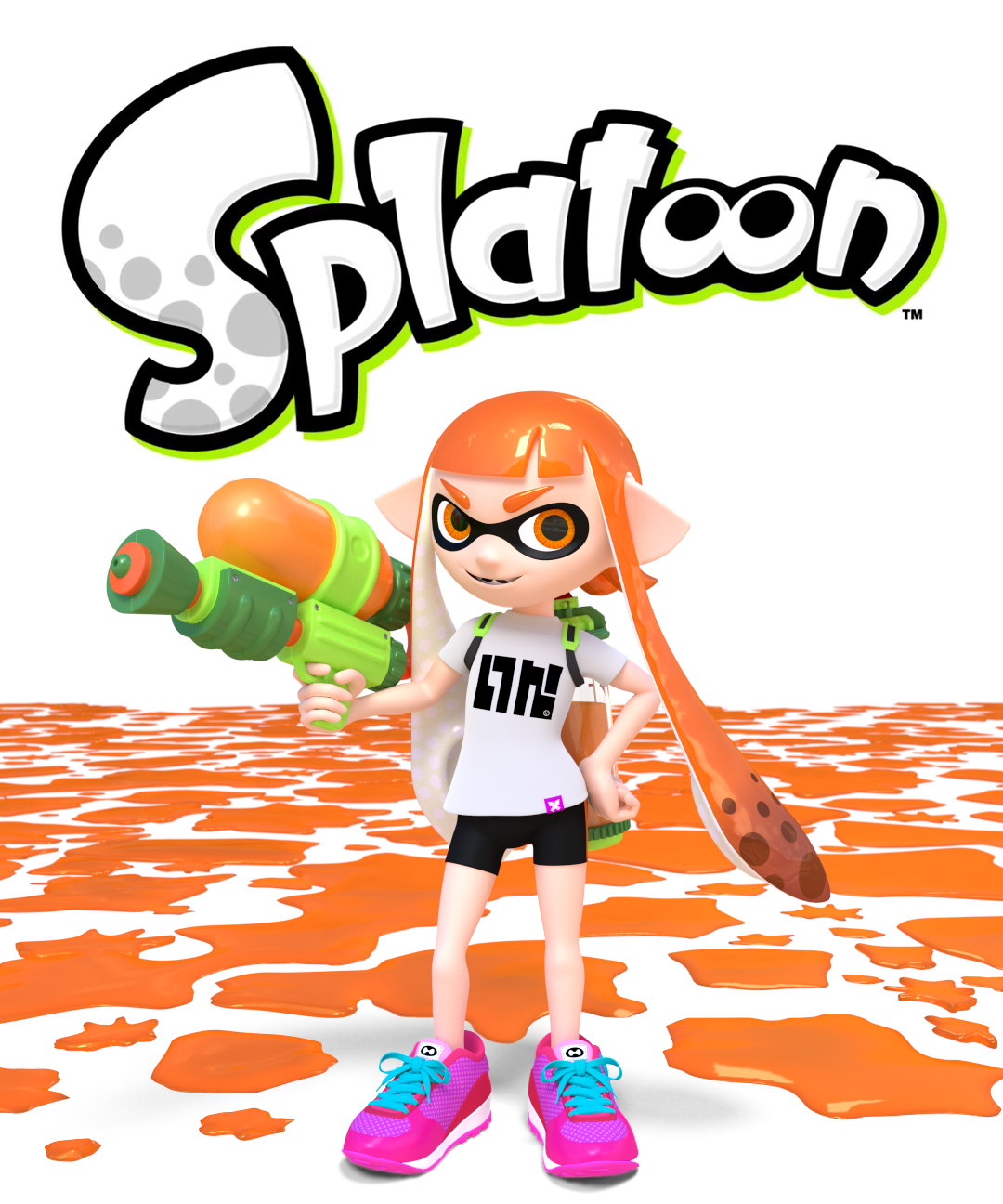 Inkling Girl Splatoon Fan Art