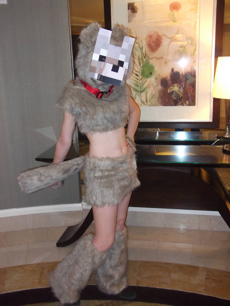 Minecraft Tamed Wolf Cosplay by CharmandersFlame on DeviantArt