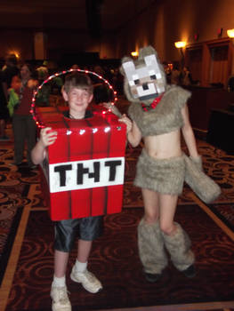 TNT kid and Wolfgirl