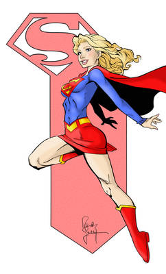 Supergirl By Randygreen, Inks Willpetrey