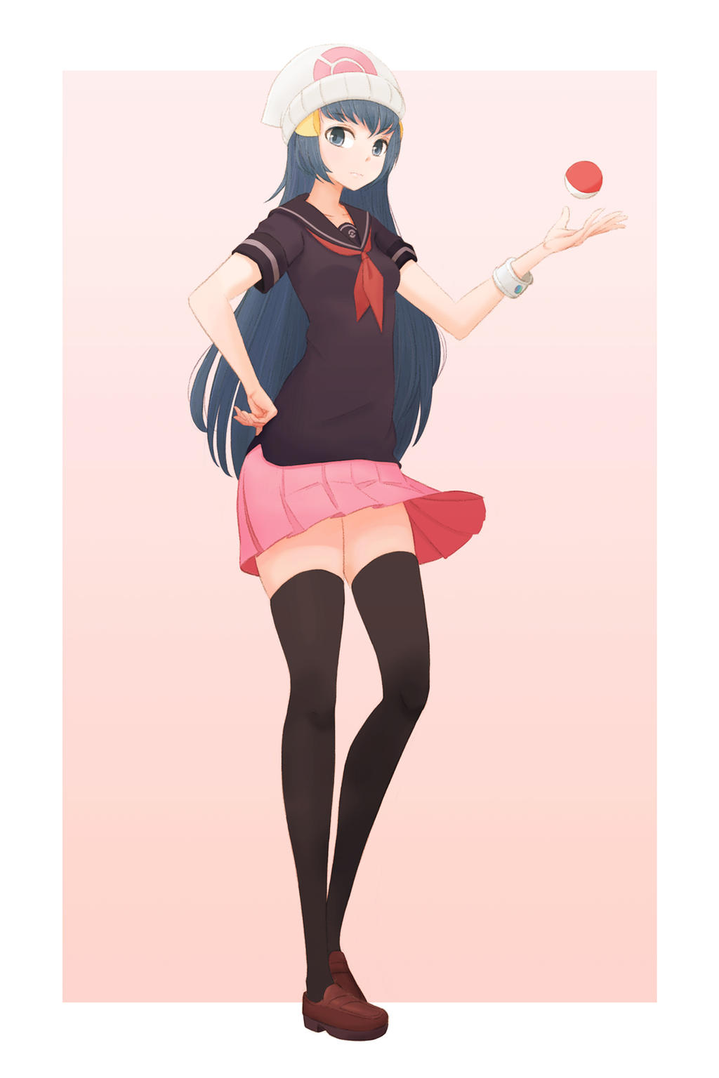 Pokemon: Hikari (Dawn) by makaroll410 on DeviantArt