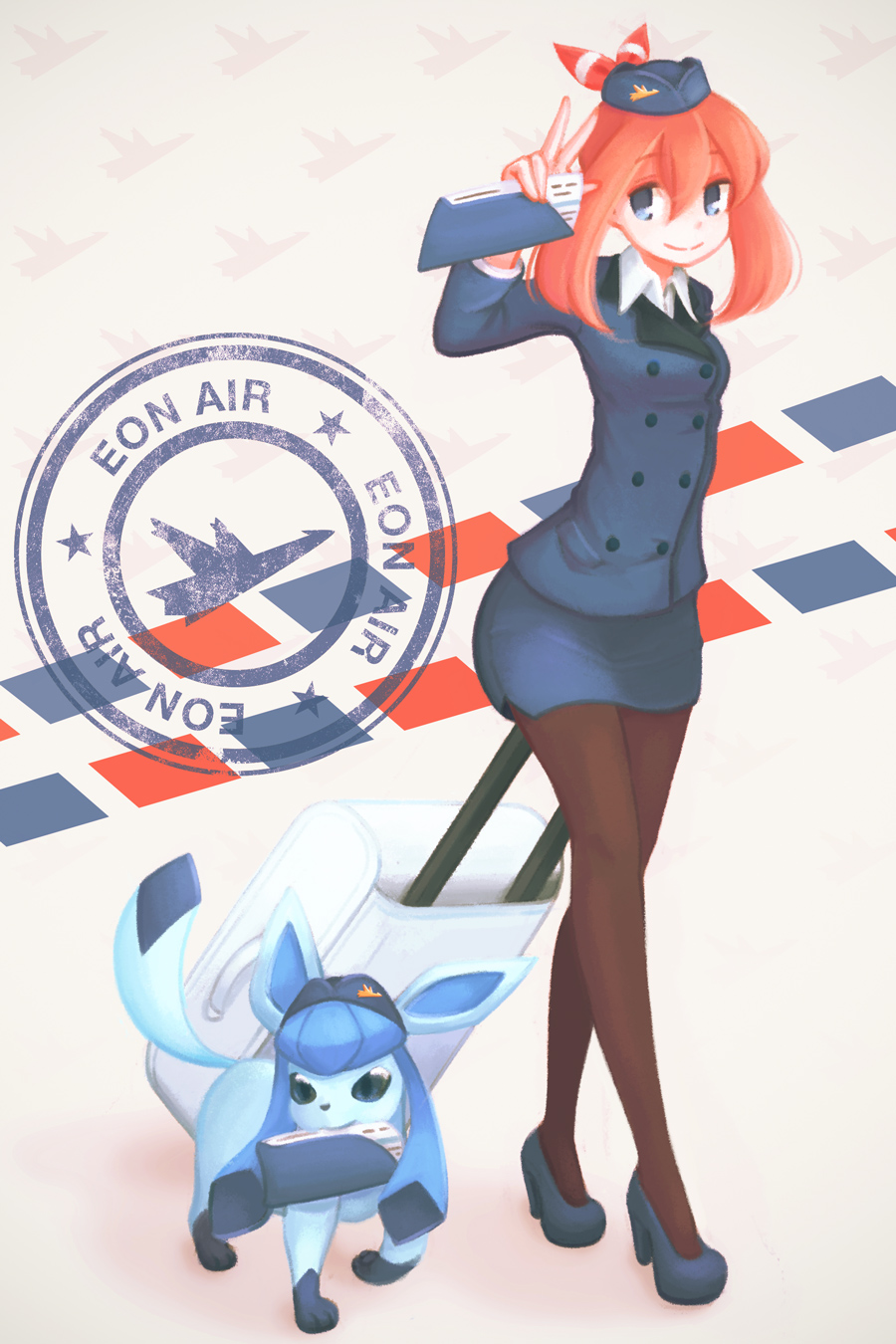 Pokemon: Flight Attendant Haruka (May)