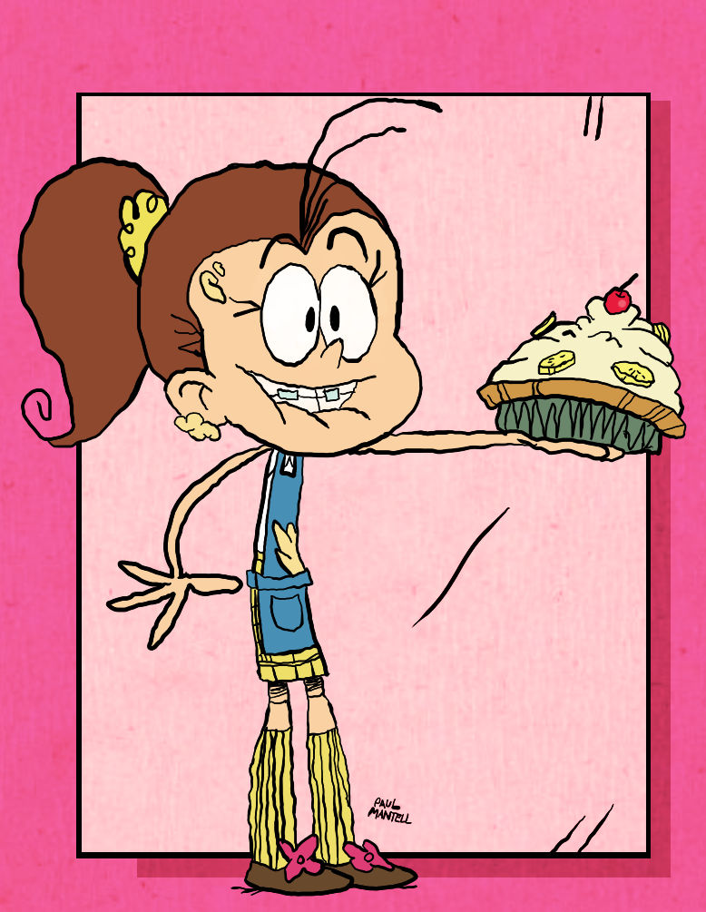 ''LOUD HOUSE'' Style Pie Throwin' Luan by PaulMantell on DeviantArt
