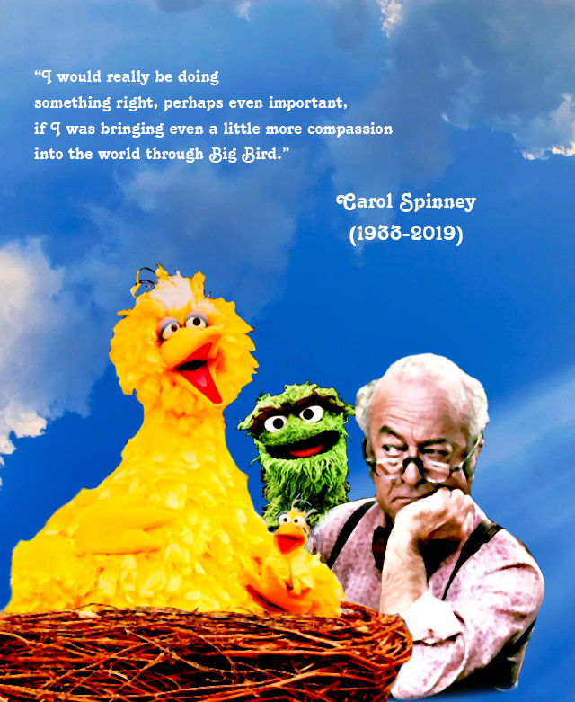 Caroll Spinney Tribute by PaulMantell on DeviantArt