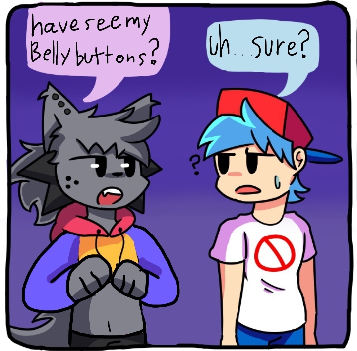 Boyfriend showing kapi's belly buttons by xxstrawberryraddexx on DeviantArt