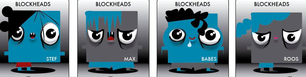 Blockheads Illustration by Nise100 on DeviantArt