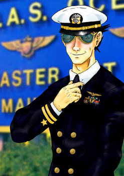 Fighter Pilot Phoenix Wright (Glasses)