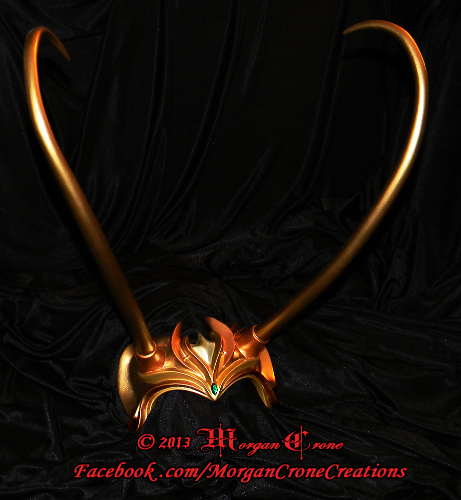 Multi-Tone Lady Loki Horned Diadem