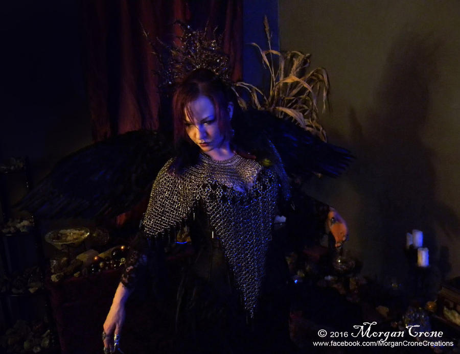 Queen of the Corvids Costume 5 by MorganCrone