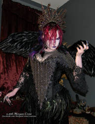Queen of the Corvids Costume 11