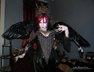 Queen of the Corvids Costume 13