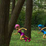 +Run through the woods+