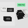 Three Free Business Card Mockups