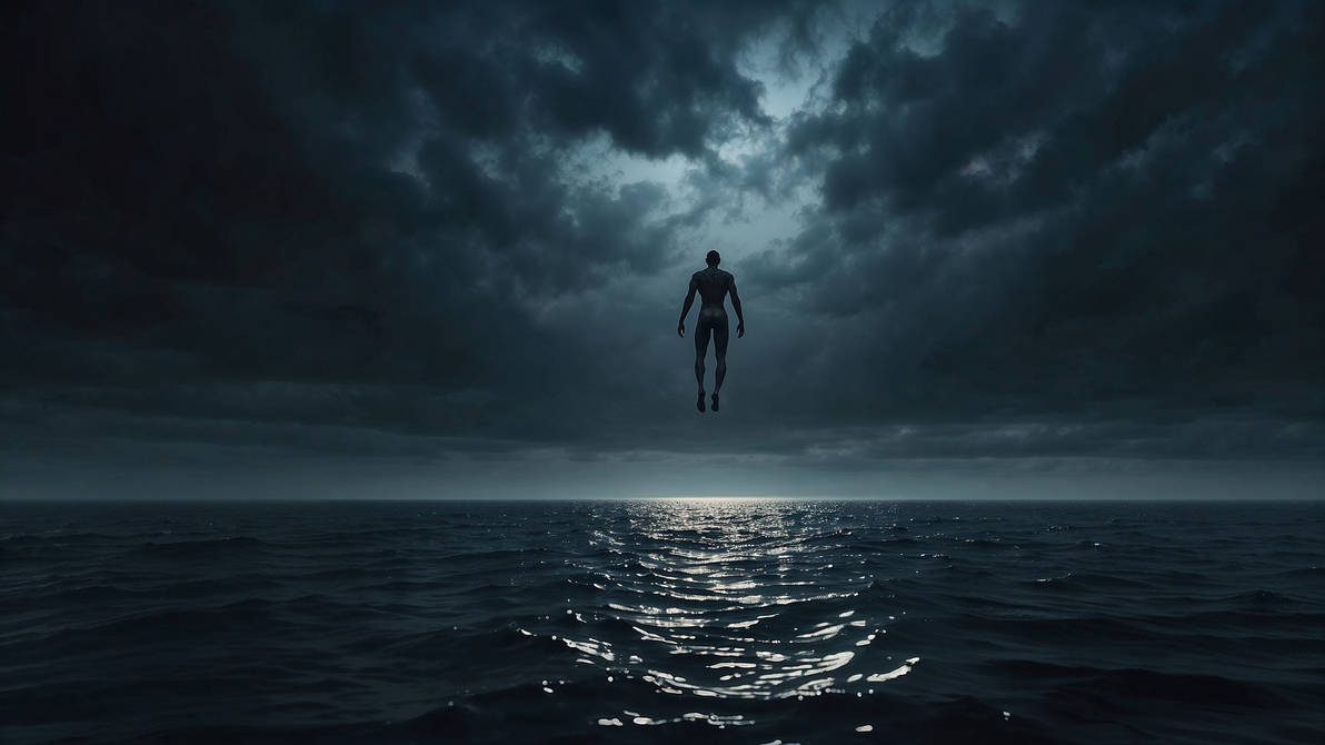 Floating Man | 4K by Fr1ction on DeviantArt