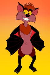 Buster the Flying Fox Bat