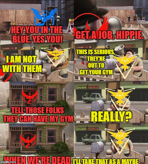 Pokemon go meme