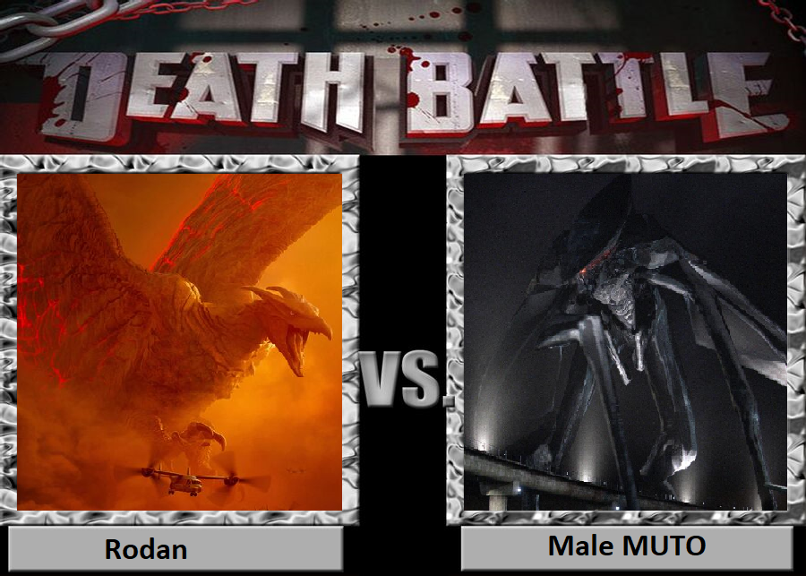 Death Battle Rodan vs Male MUTO by masonartcarr on DeviantArt