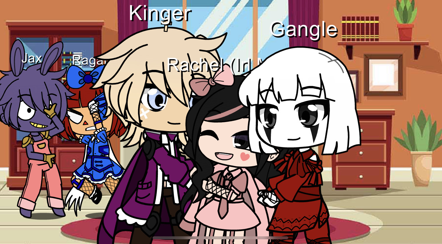 HUG TIME WITH KINGER AND GANGLE (TADC GACHACLUB) by ShadowRabbitNinja ...