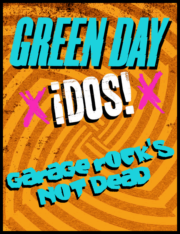 Green Day Promo Flyer