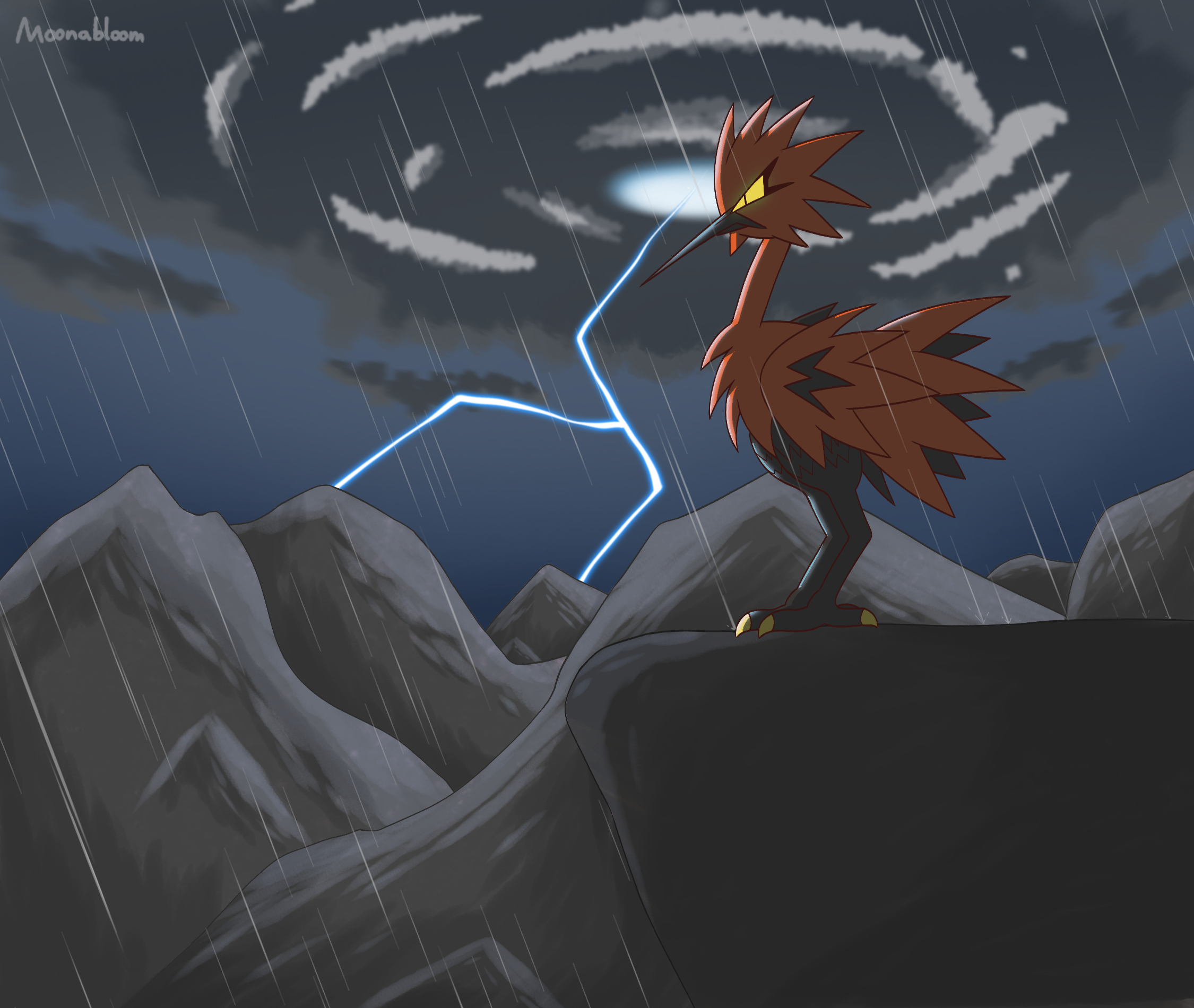 Galar Zapdos by mythicalmunchkin on DeviantArt