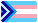 Trans-Masc Transgender Hoist Emoticon