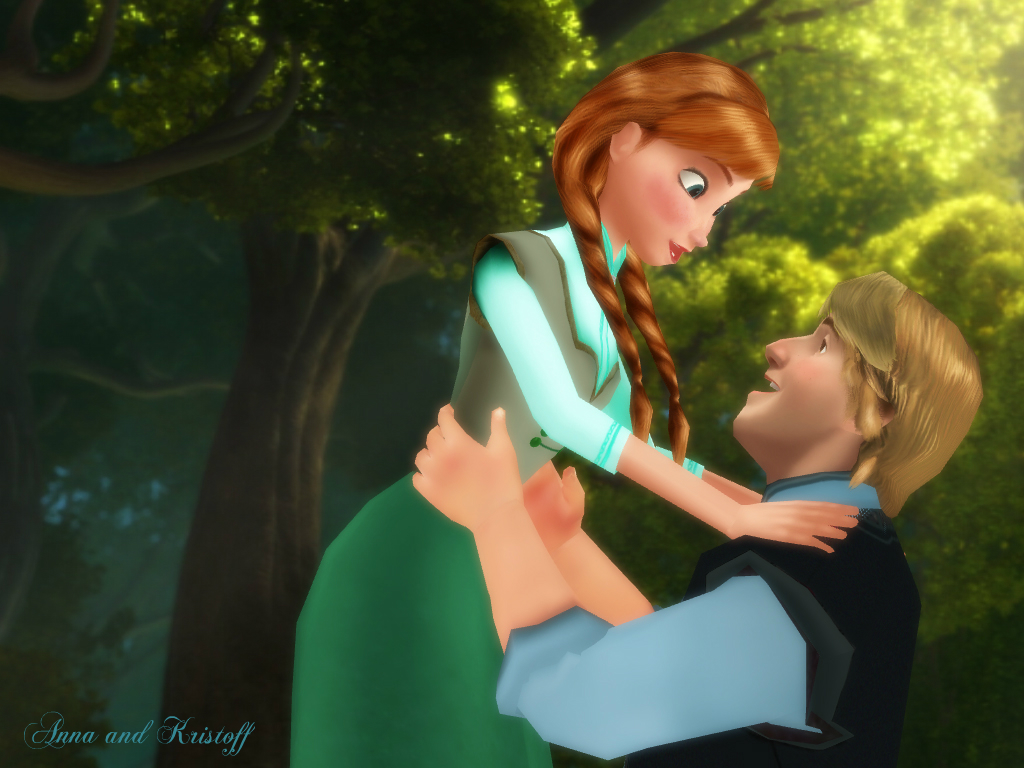 Anna and Kristoff