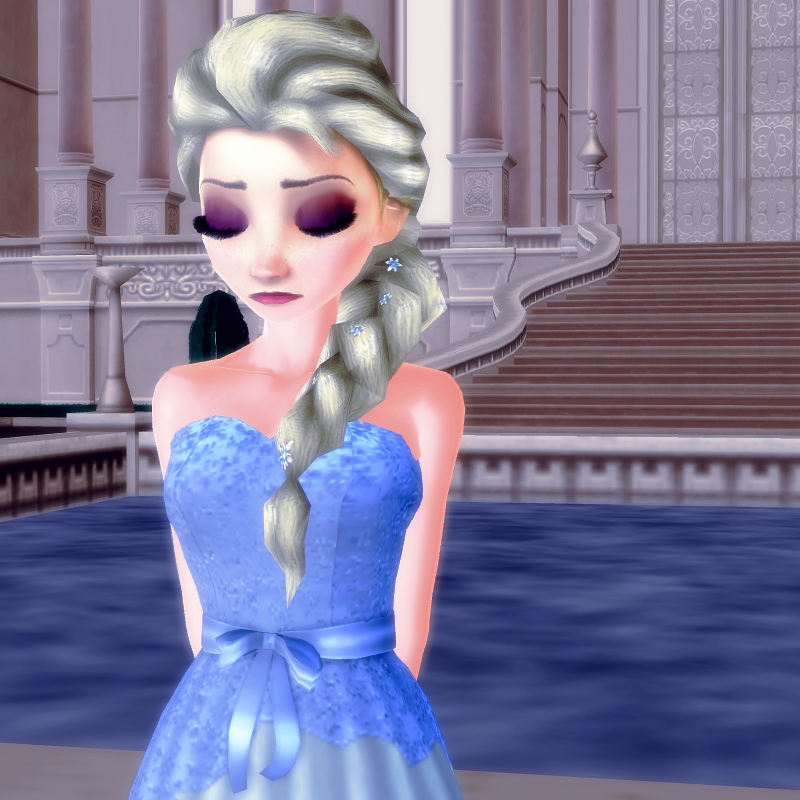 Blue Elsa