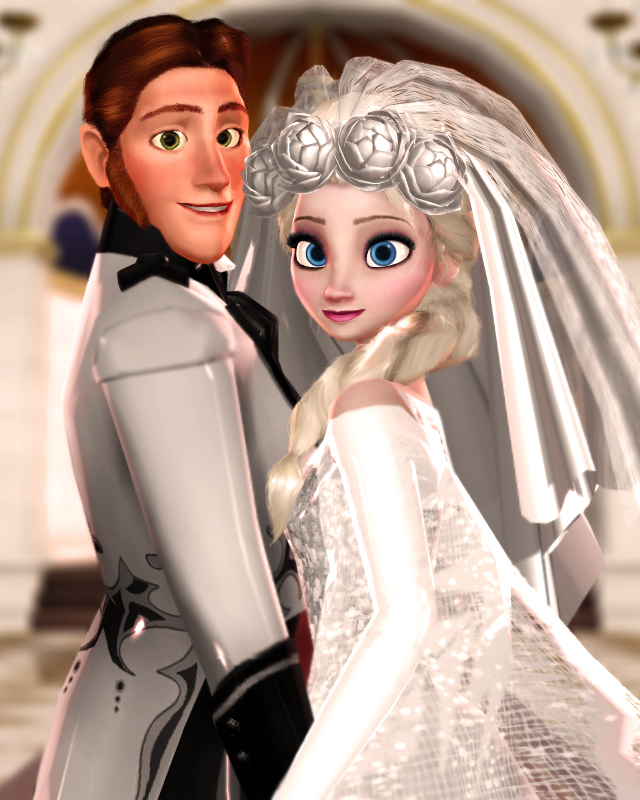 Hans and Elsa - Wedding