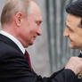 Putin Awarding Zelensky