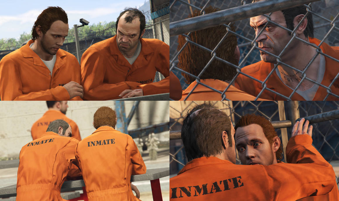 Trevor and Floyd in Prison by Simmeh on DeviantArt