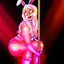 Kim the Dancer dressed as White Rabbit