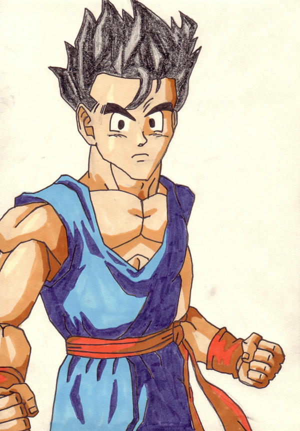 Son Gohan by lebeau32 on DeviantArt
