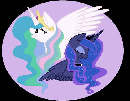 The Two Royal Pony Sisters