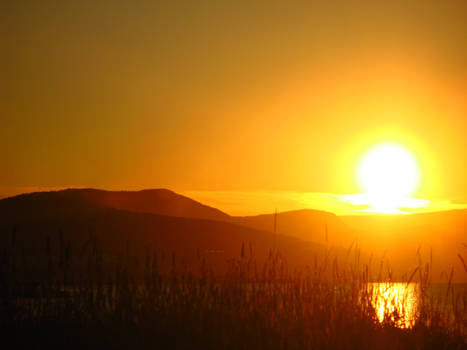 Sunset in Gaspe