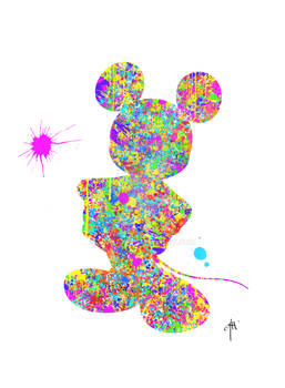 Mickey Abstract !