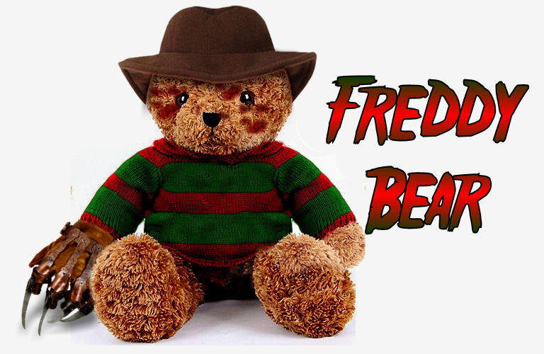 Freddy Krueger Teddy Bear by Brandtk on DeviantArt