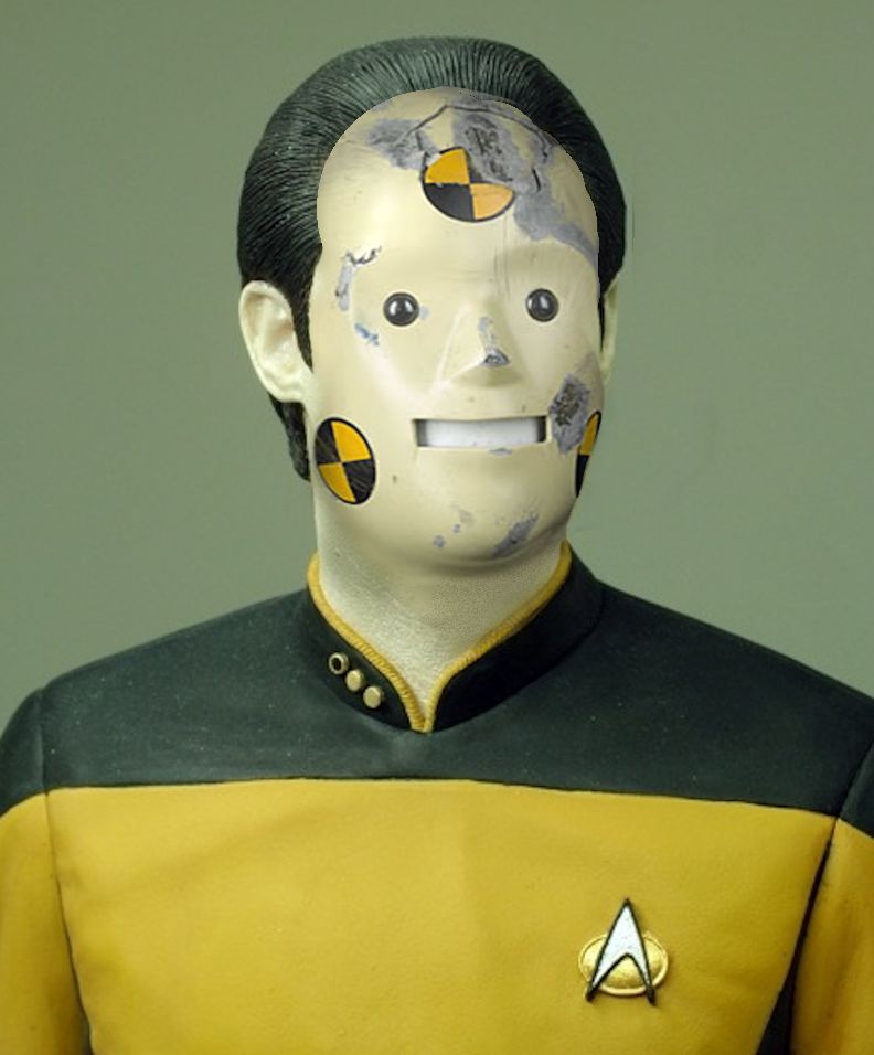 Data's stunt double