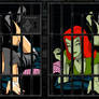 Arkham Asylum Catwoman Poison Ivy Harley Quinn