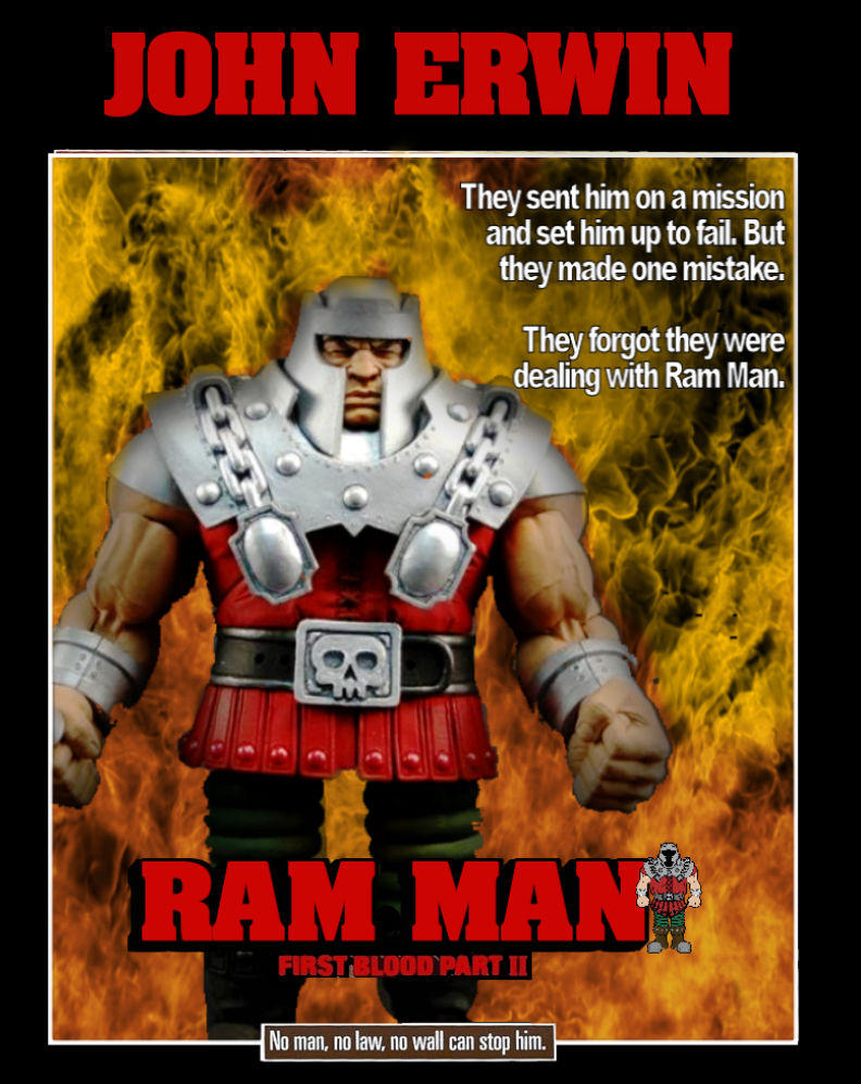 Ron Rambo Workman Ram Man Rambo Masters of the Universe by Brandtk on DeviantArt