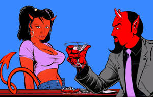 my girl and me as coop's devil and devil girl