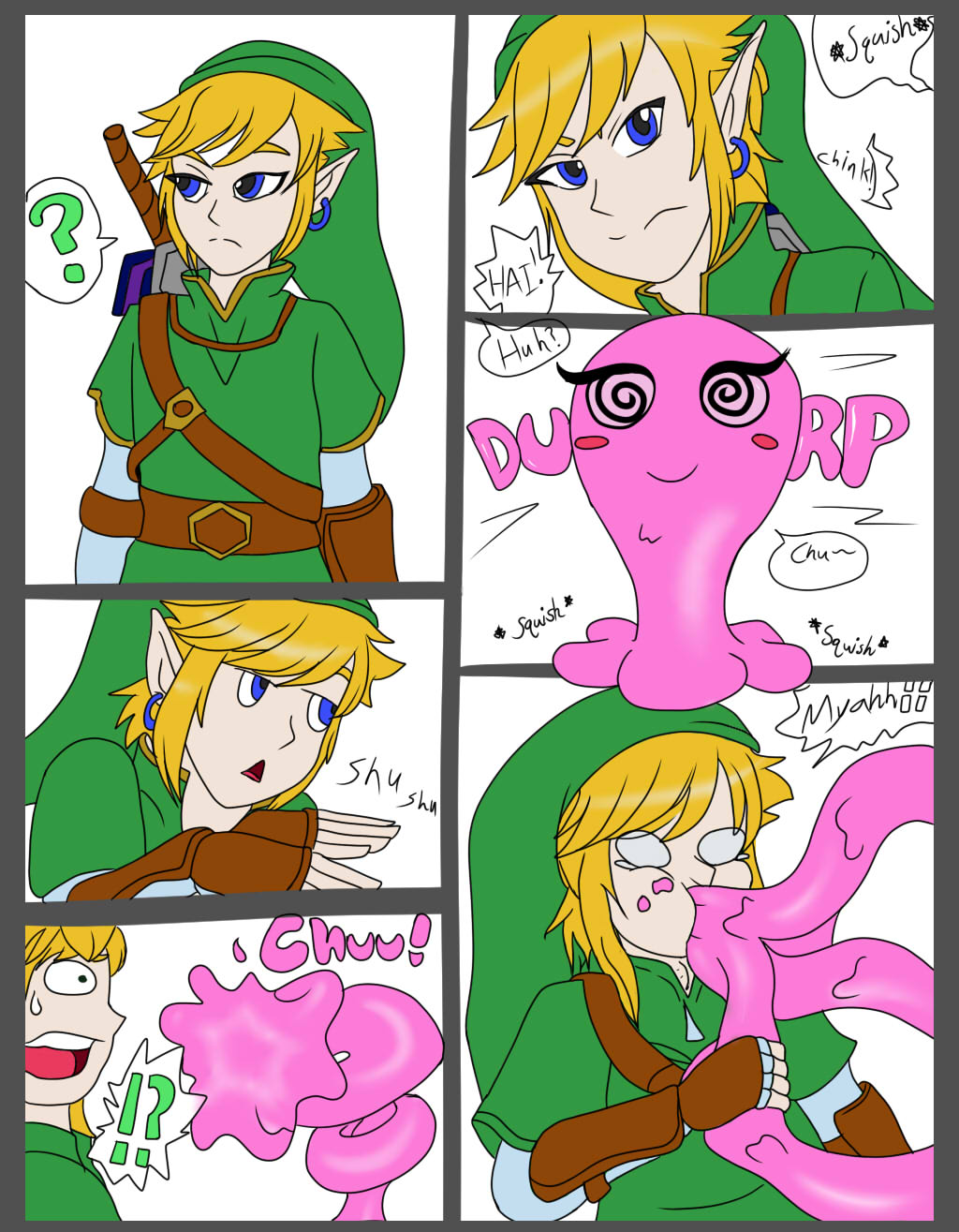 Link Gets Slimed